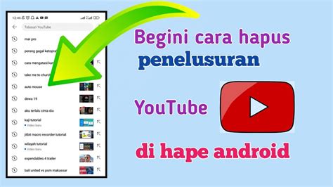 penelusuran chanel youtube di android|Pengaturan Chanel YouTube di HP Android Yang Benar .